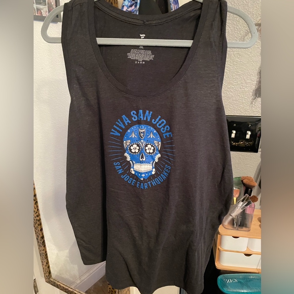 San Jose Earthquakes Women’s Racerback tank top